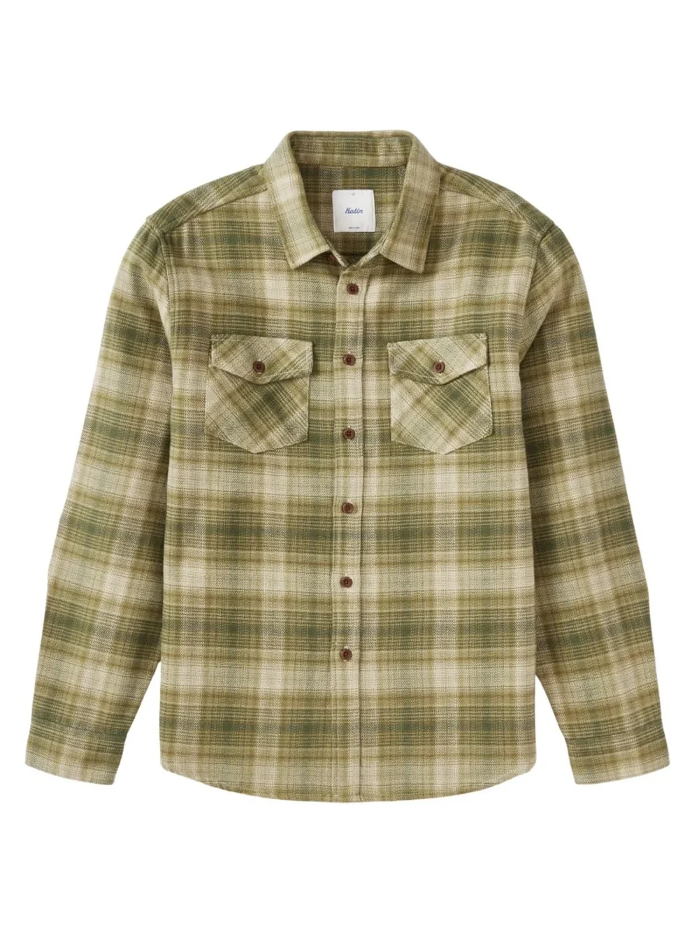 NWT- Katin - Sierra Flannel - Moss medium.